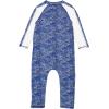 image:imageSwimZip Boys LongSleeve UPF 50 Swimsuit for Baby Toddler amp Little BoysOcean Breeze