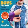 image:imageSwimZip Boys LongSleeve UPF 50 Swimsuit for Baby Toddler amp Little BoysOcean Breeze