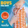 image:imageSwimZip Boys LongSleeve UPF 50 Swimsuit for Baby Toddler amp Little BoysOrange Dino