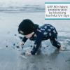 image:imageSwimZip Boys LongSleeve UPF 50 Swimsuit for Baby Toddler amp Little BoysPineapples