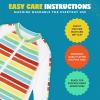 image:imageSwimZip Boys LongSleeve UPF 50 Swimsuit for Baby Toddler amp Little BoysRainbow