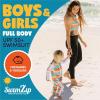 image:imageSwimZip Boys LongSleeve UPF 50 Swimsuit for Baby Toddler amp Little BoysRainbow