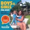 image:imageSwimZip Boys LongSleeve UPF 50 Swimsuit for Baby Toddler amp Little BoysStarfish
