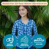 image:imageSwimZip Girls 3 Pc Swim Set wLong Sleeve Rash Guard Tankini amp Shorts UPF 50Coastal
