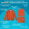 image:imageSwimZip Girls 3 Pc Swim Set wLong Sleeve Rash Guard Tankini amp Shorts UPF 50Desert