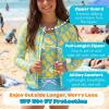 image:imageSwimZip Girls 3 Pc Swim Set wLong Sleeve Rash Guard Tankini amp Shorts UPF 50Lemons