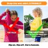 image:imageSwimZip Girls 3 Pc Swim Set wLong Sleeve Rash Guard Tankini amp Shorts UPF 50Mediterranean Lemons