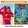 image:imageSwimZip Girls 3 Pc Swim Set wLong Sleeve Rash Guard Tankini amp Shorts UPF 50Tropadelic