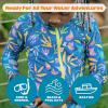 image:imageSwimZip Girls 3 Pc Swim Set wLong Sleeve Rash Guard Tankini amp Shorts UPF 50Tropadelic
