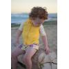 image:imageSwimZip Kids Short Sleeve Rash Guard  Euro Shorties UPF 50 Swimsuit SetMadras Mania