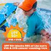 image:imageSwimZip UPF 50 Long Sleeve Rash Guard for Boys and Girls  Baby Toddler KidsAqua