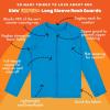 image:imageSwimZip UPF 50 Long Sleeve Rash Guard for Boys and Girls  Baby Toddler KidsBlue Danube