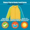 image:imageSwimZip UPF 50 Long Sleeve Rash Guard for Boys and Girls  Baby Toddler KidsColor Pop