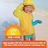 image:imageSwimZip UPF 50 Long Sleeve Rash Guard for Boys and Girls  Baby Toddler KidsColor Pop