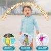image:imageSwimZip UPF 50 Long Sleeve Rash Guard for Boys and Girls  Baby Toddler KidsDream Blue