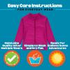 image:imageSwimZip UPF 50 Long Sleeve Rash Guard for Boys and Girls  Baby Toddler KidsFuchsia Festival