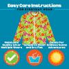 image:imageSwimZip UPF 50 Long Sleeve Rash Guard for Boys and Girls  Baby Toddler KidsHibiscus