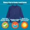 image:imageSwimZip UPF 50 Long Sleeve Rash Guard for Boys and Girls  Baby Toddler KidsNavy Blue