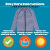 image:imageSwimZip UPF 50 Long Sleeve Rash Guard for Boys and Girls  Baby Toddler KidsNavy Stripe