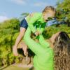 image:imageSwimZip UPF 50 Long Sleeve Rash Guard for Boys and Girls  Baby Toddler KidsNeon Green