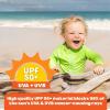 image:imageSwimZip UPF 50 Long Sleeve Rash Guard for Boys and Girls  Baby Toddler KidsNeon Green