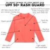 image:imageSwimZip UPF 50 Long Sleeve Rash Guard for Boys and Girls  Baby Toddler KidsNeon Orange