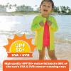 image:imageSwimZip UPF 50 Long Sleeve Rash Guard for Boys and Girls  Baby Toddler KidsNeon Yellow