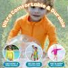 image:imageSwimZip UPF 50 Long Sleeve Rash Guard for Boys and Girls  Baby Toddler KidsOrange