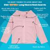 image:imageSwimZip UPF 50 Long Sleeve Rash Guard for Boys and Girls  Baby Toddler KidsPink