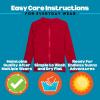 image:imageSwimZip UPF 50 Long Sleeve Rash Guard for Boys and Girls  Baby Toddler KidsRed