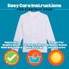 image:imageSwimZip UPF 50 Long Sleeve Rash Guard for Boys and Girls  Baby Toddler KidsWhite