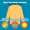 image:imageSwimZip UPF 50 Long Sleeve Rash Guard for Boys and Girls  Baby Toddler KidsYellow