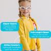 image:imageSwimZip UPF 50 Long Sleeve Rash Guard for Boys and Girls  Baby Toddler KidsYellow