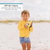image:imageSwimZip UPF 50 Long Sleeve Rash Guard for Boys and Girls  Baby Toddler KidsYellow