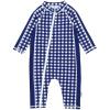 Navy Gingham