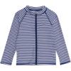 image:imageSwimZip UPF 50 Long Sleeve Rash Guard for Boys and Girls  Baby Toddler KidsNavy Stripe