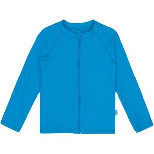 image:imageSwimZip UPF 50 Long Sleeve Rash Guard for Boys and Girls  Baby Toddler KidsBlue Danube