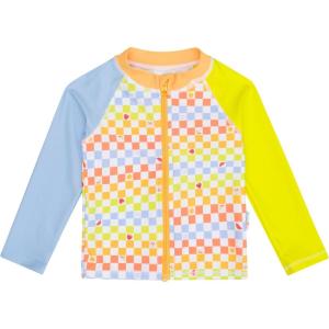 image:imageSwimZip UPF 50 Long Sleeve Rash Guard for Boys and Girls  Baby Toddler KidsGamified
