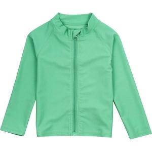 image:imageSwimZip UPF 50 Long Sleeve Rash Guard for Boys and Girls  Baby Toddler KidsLight Jade