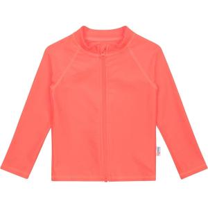image:imageSwimZip UPF 50 Long Sleeve Rash Guard for Boys and Girls  Baby Toddler KidsNeon Orange