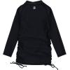 image:imageSwimZip Girls Long Sleeve Swim Dress Cover Up Swimsuit  UPF 50 Sun ProtectionBlack