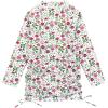 image:imageSwimZip Girls Long Sleeve Swim Dress Cover Up Swimsuit  UPF 50 Sun ProtectionFloral Garden