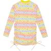 image:imageSwimZip Girls Long Sleeve Swim Dress Cover Up Swimsuit  UPF 50 Sun ProtectionGamified