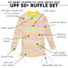 image:imageSwimZip Girls Long Sleeve Swim Dress Cover Up Swimsuit  UPF 50 Sun ProtectionGamified