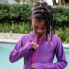 image:imageSwimZip Girls Long Sleeve Swim Dress Cover Up Swimsuit  UPF 50 Sun ProtectionIn Disguise