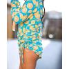 image:imageSwimZip Girls Long Sleeve Swim Dress Cover Up Swimsuit  UPF 50 Sun ProtectionLemons