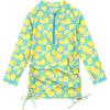 image:imageSwimZip Girls Long Sleeve Swim Dress Cover Up Swimsuit  UPF 50 Sun ProtectionLemons