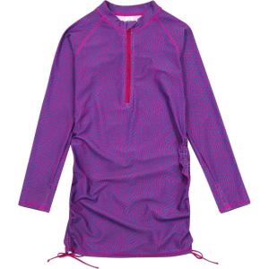 image:imageSwimZip Girls Long Sleeve Swim Dress Cover Up Swimsuit  UPF 50 Sun ProtectionIn Disguise