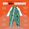 image:imageSwimZip Boys LongSleeve UPF 50 Swimsuit for Baby Toddler amp Little BoysGreen