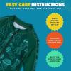 image:imageSwimZip Boys LongSleeve UPF 50 Swimsuit for Baby Toddler amp Little BoysJellyfish Green